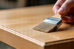 Applying finishing to wood furniture